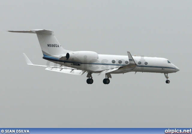 N596GA, Gulfstream V, Private