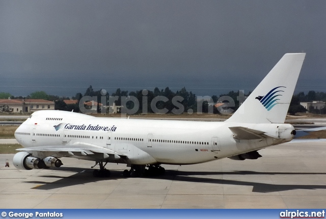 N608PE, Boeing 747-200B, Garuda Indonesia