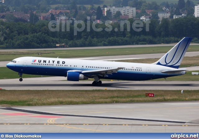 N643UA, Boeing 767-300ER, United Airlines