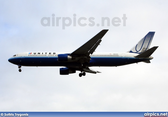 N644UA, Boeing 767-300ER, United Airlines