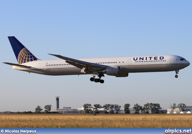 N66051, Boeing 767-400ER, Continental Airlines