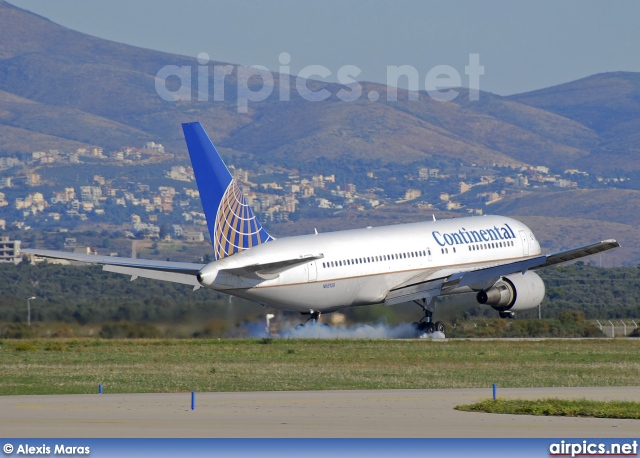 N68159, Boeing 767-200ER, Continental Airlines