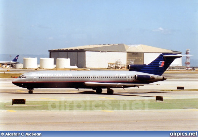 N7275U, Boeing 727-200Adv, United Airlines