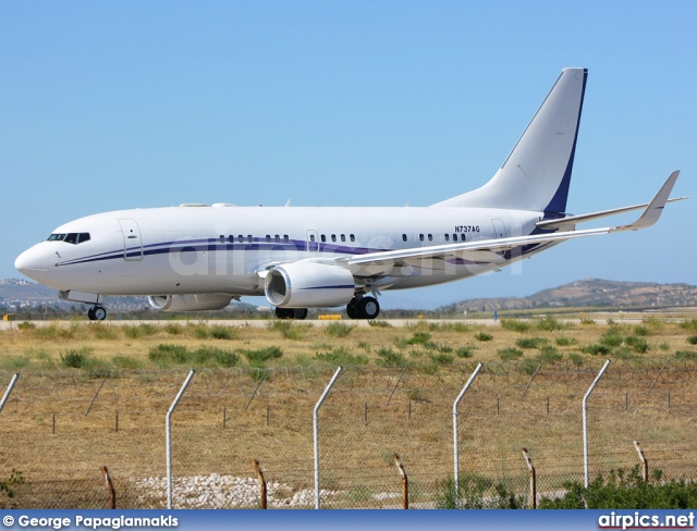 N737AG, Boeing 737-700/BBJ, Private