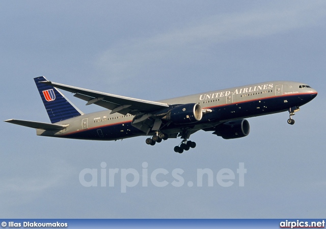 N788UA, Boeing 777-200ER, United Airlines