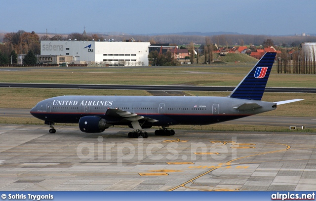 N792UA, Boeing 777-200ER, United Airlines