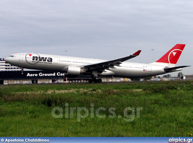 N807NW, Airbus A330-300, Northwest Airlines