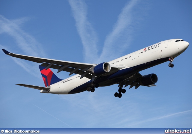 N814NW, Airbus A330-300, Delta Air Lines
