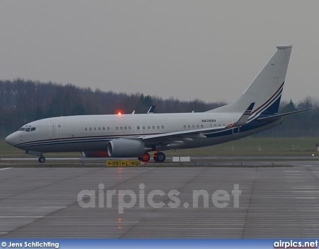 N836BA, Boeing 737-700/BBJ, Private