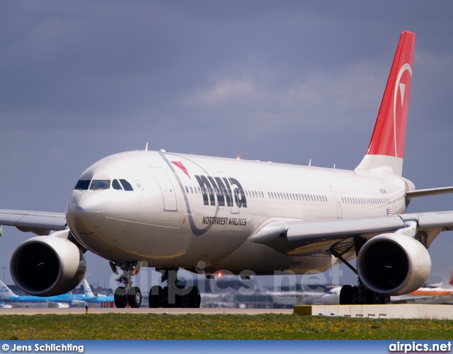 N852NW, Airbus A330-200, Northwest Airlines