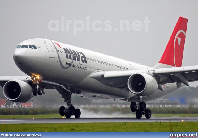 N861NW, Airbus A330-200, Northwest Airlines