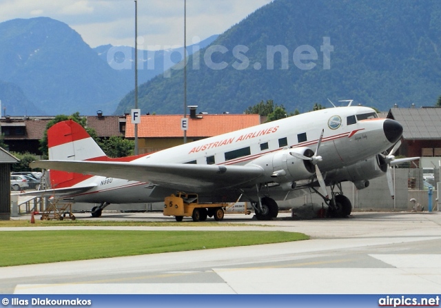 N86U, Douglas C-47A Skytrain, Austrian Airlines (First DC-3 Dakota Club)