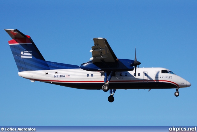 N911HA, De Havilland Canada DHC-8-100 Dash 8, US Airways Express