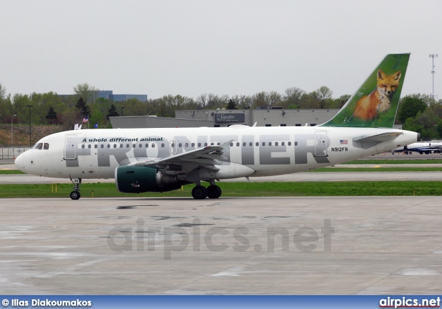 N912FR, Airbus A319-100, Frontier Airlines