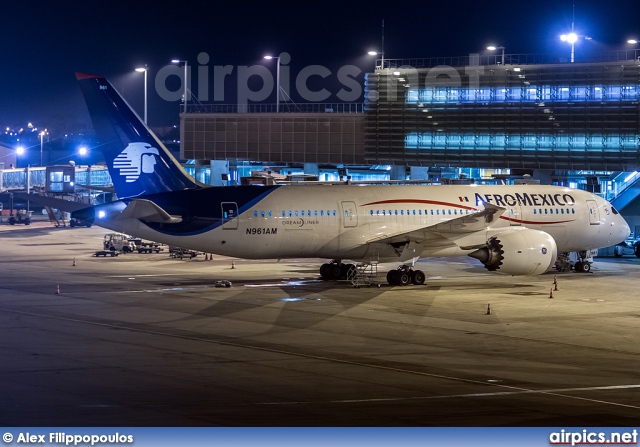 N961AM, Boeing 787-8 Dreamliner, Aeromexico