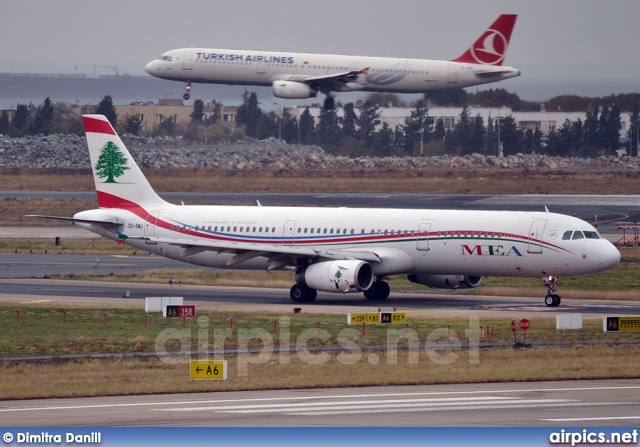 OD-RMJ, Airbus A321-200, Middle East Airlines (MEA)