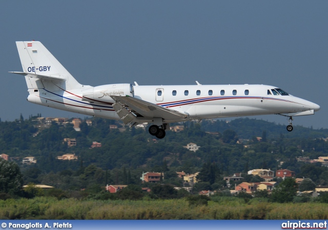 OE-GBY, Cessna 680-Citation Sovereign, Private