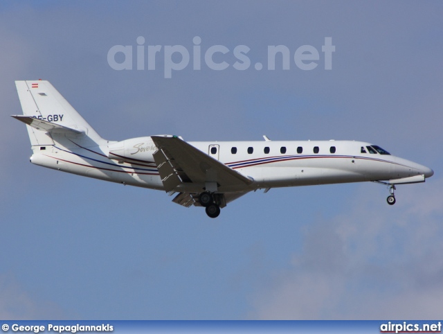 OE-GBY, Cessna 680-Citation Sovereign, Private