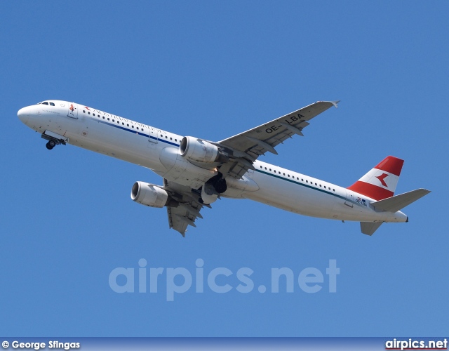 OE-LBA, Airbus A321-100, Austrian