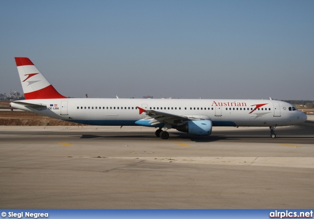 OE-LBA, Airbus A321-100, Austrian