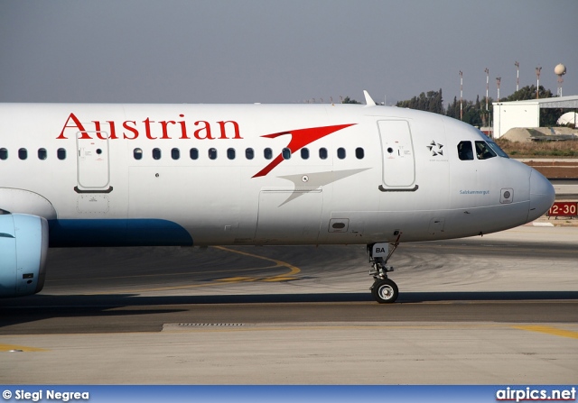 OE-LBA, Airbus A321-100, Austrian