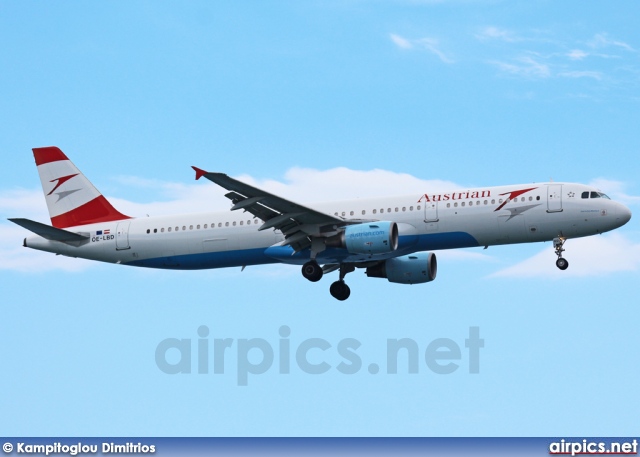 OE-LBD, Airbus A321-200, Austrian