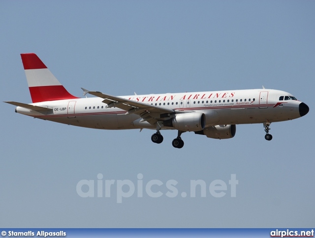 OE-LBP, Airbus A320-200, Austrian