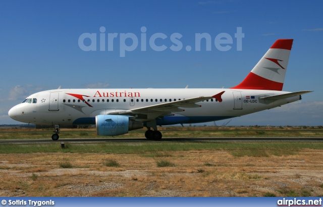 OE-LDC, Airbus A319-100, Austrian