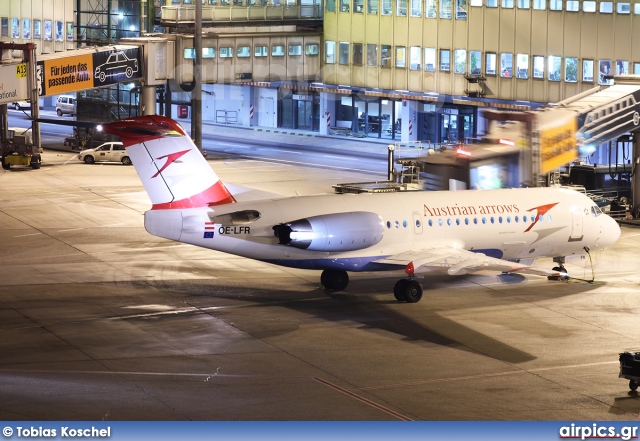 OE-LFR, Fokker 70, Austrian Arrows (Tyrolean Airways)