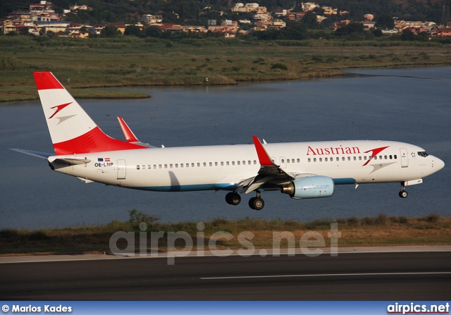 OE-LNP, Boeing 737-800, Austrian