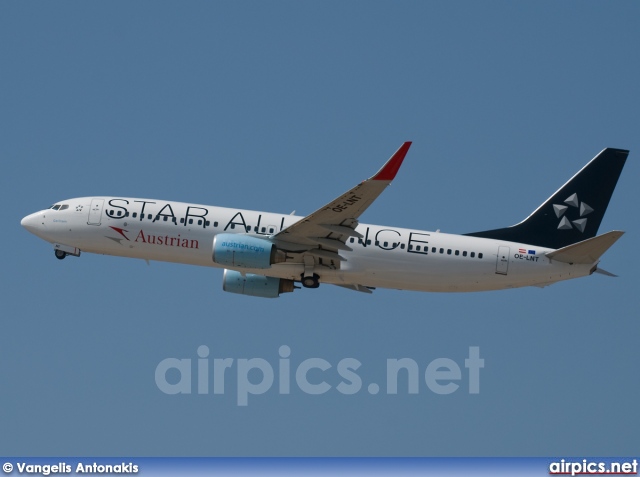 OE-LNT, Boeing 737-800, Austrian