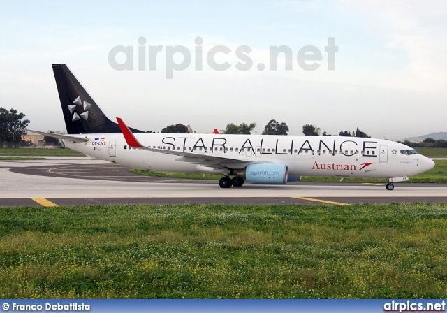 OE-LNT, Boeing 737-800, Austrian