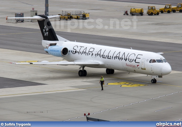 OE-LVG, Fokker F100, Austrian Arrows (Tyrolean Airways)