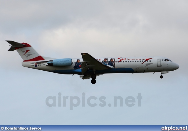 OE-LVM, Fokker F100, Austrian Arrows (Tyrolean Airways)