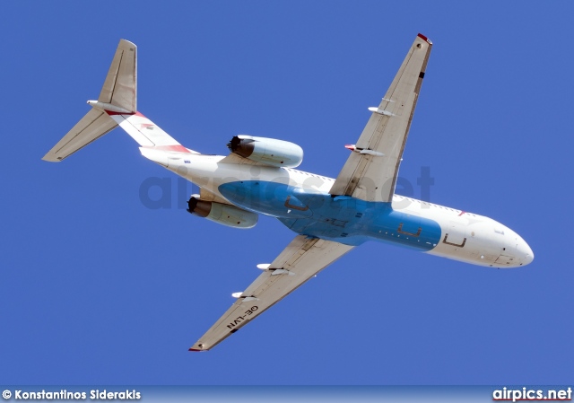 OE-LVN, Fokker F100, Austrian