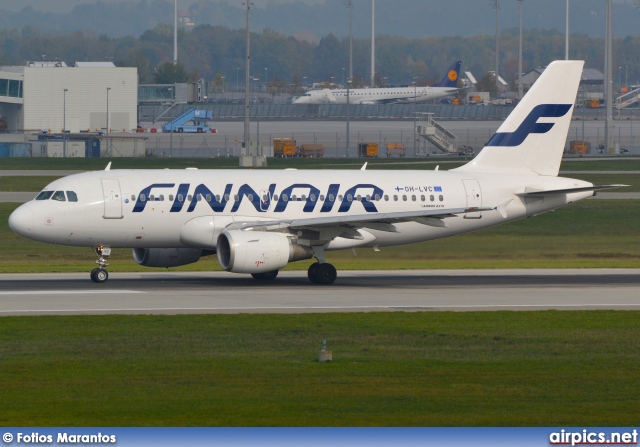 OH-LVC, Airbus A319-100, Finnair