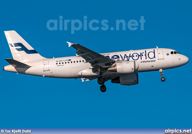 OH-LVD, Airbus A319-100, Finnair