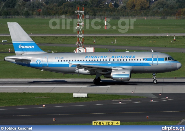 OH-LVE, Airbus A319-100, Finnair