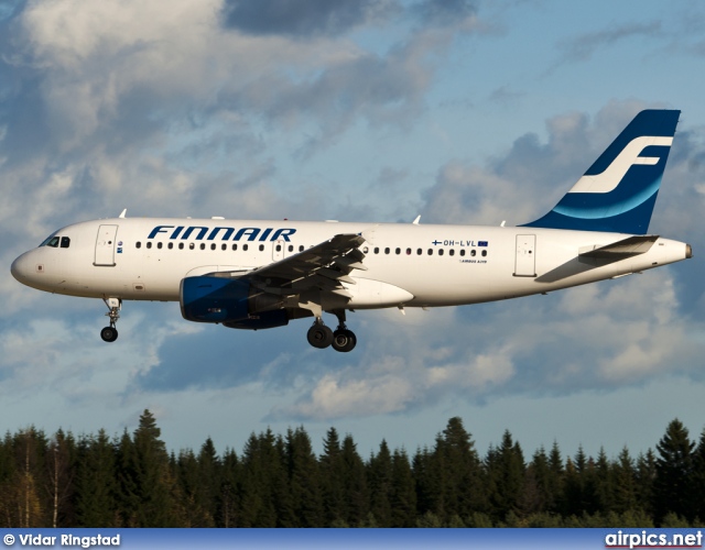 OH-LVL, Airbus A319-100, Finnair