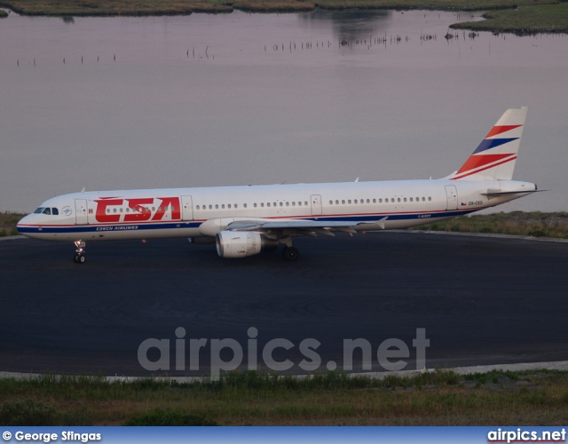 OK-CED, Airbus A321-200, CSA Czech Airlines