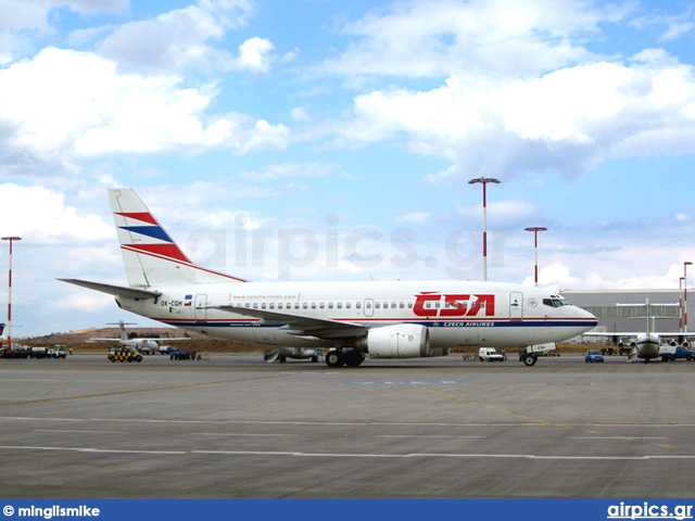 OK-CGH, Boeing 737-500, CSA Czech Airlines