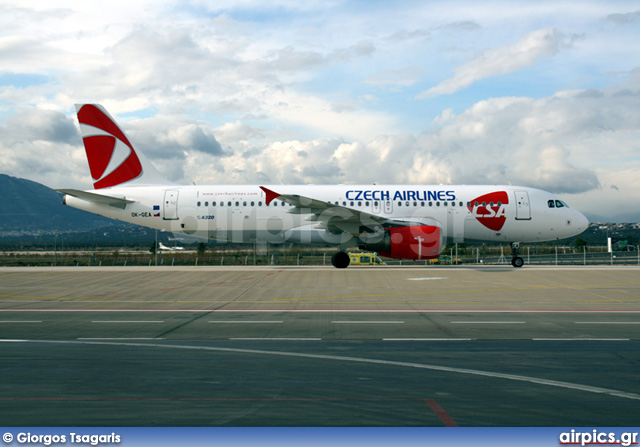 OK-GEA, Airbus A320-200, CSA Czech Airlines