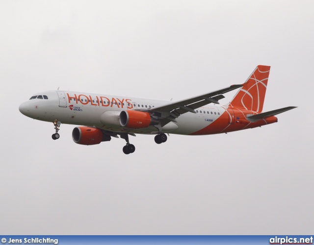 OK-LEF, Airbus A320-200, HOLIDAYS Czech Airlines