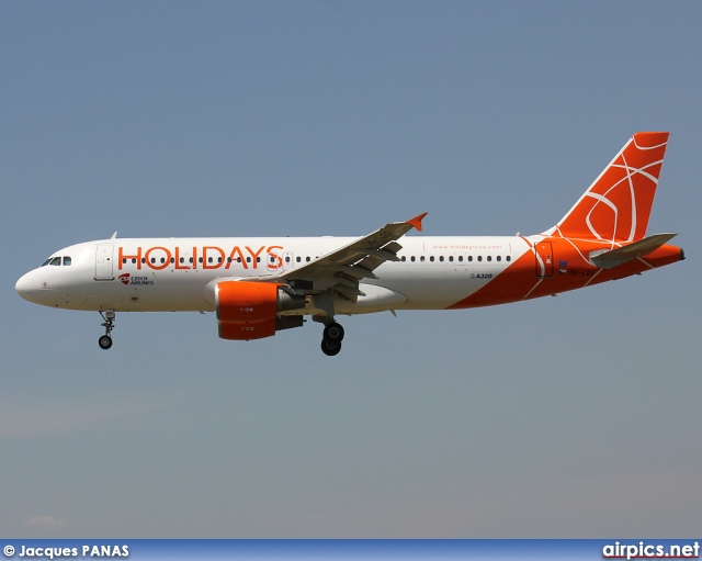 OK-LEF, Airbus A320-200, HOLIDAYS Czech Airlines