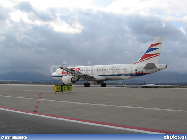 OK-MEI, Airbus A320-200, CSA Czech Airlines