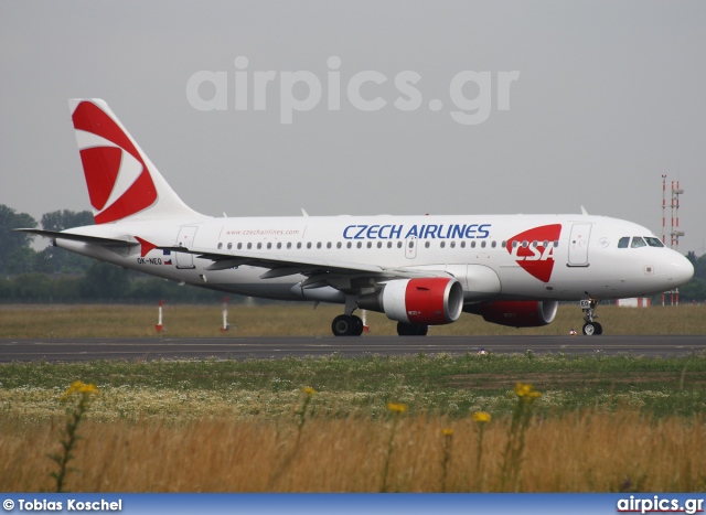 OK-NEO, Airbus A319-100, CSA Czech Airlines