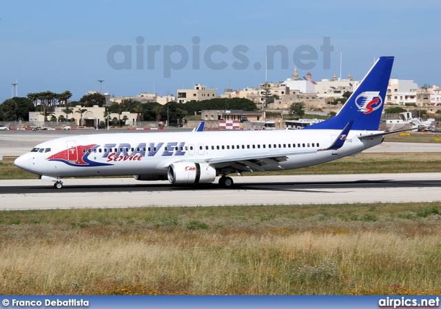 OK-TVO, Boeing 737-800, Travel Service (Czech Republic)