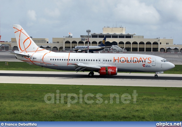 OK-WGX, Boeing 737-400, CSA Czech Airlines