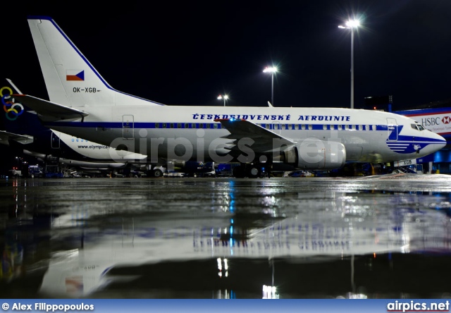 OK-XGB, Boeing 737-500, CSA Czech Airlines