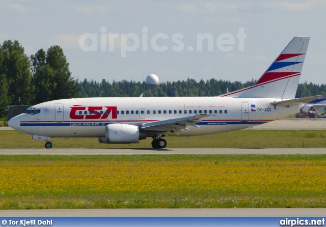 OK-XGC, Boeing 737-500, CSA Czech Airlines